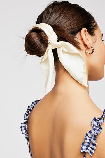 Solid Scarf Pony By Free People
